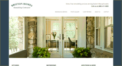 Desktop Screenshot of britton-homes.com